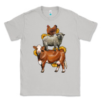 Moon Dust farm animals stack Classic Tee - LillyAllenDesigns