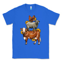 True Royal farm animals stack Classic Tee - LillyAllenDesigns