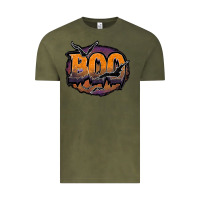 Vintage Olive boo Vintage Tee - JahusDesignShop