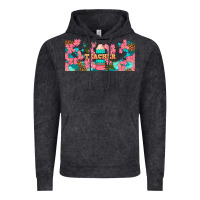 Vintage Black teacher floral pencil libbey glass Vintage Hoodie - BundleAndBundleShop