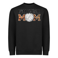 Black volleyball mom Heavyweight Sweatshirt - AdoDesignShop