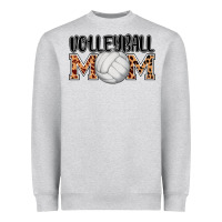 Heather Grey volleyball mom Heavyweight Sweatshirt - AdoDesignShop