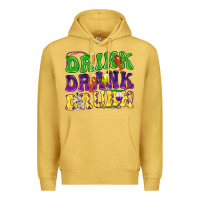 Antique Gold Drink drank drunk Premium Hoodie - NancyCooperArtShop