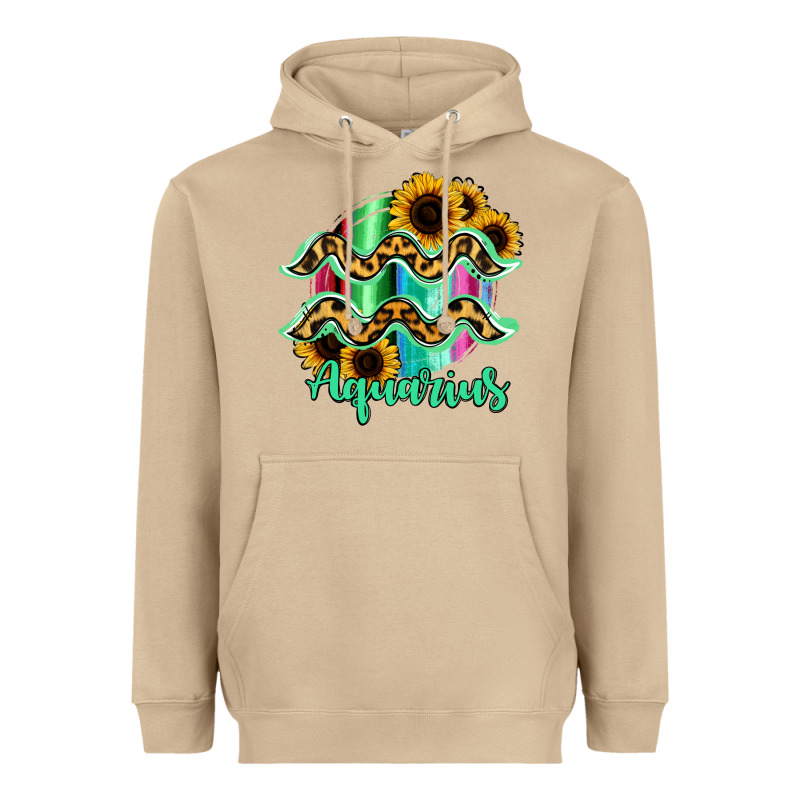 Aquarius Zodiac Heavyweight Hoodie by Bettercallsaul | Teevron