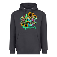 Smoke Aquarius Zodiac Heavyweight Hoodie - Bettercallsaul