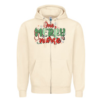 Sandshell one merry nurse Zipper Hoodie - MaliasSmallBusiness