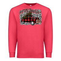 Cardinal Merry Christmas Truck Premium Sweatshirt - Bettercallsaul