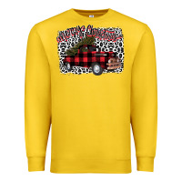 Lemon Merry Christmas Truck Premium Sweatshirt - Bettercallsaul