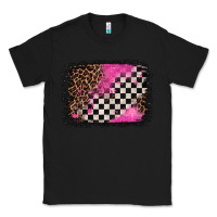 Black racing leopard background Classic Tee - Jasminsmagicworld