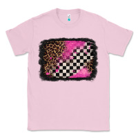 Bubblegum Pink racing leopard background Classic Tee - Jasminsmagicworld