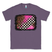 Lavender racing leopard background Classic Tee - Jasminsmagicworld