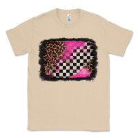 Racing Leopard Background Classic Tee | Teevron