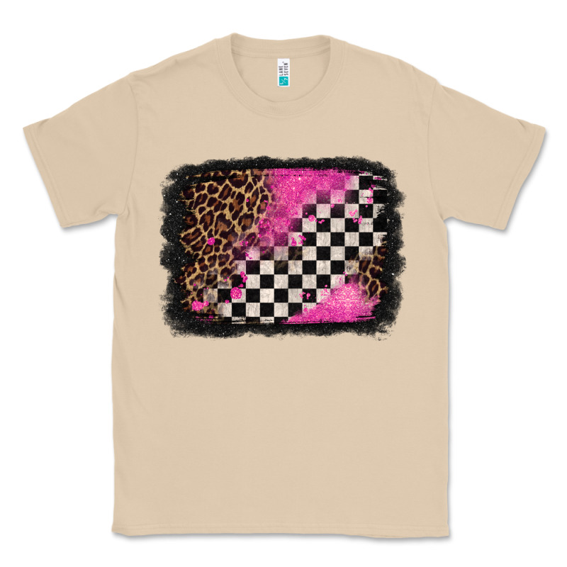 Racing Leopard Background Classic Tee by Jasminsmagicworld | Teevron