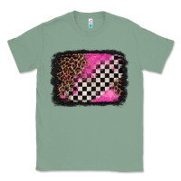 Sage racing leopard background Classic Tee - Jasminsmagicworld