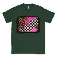 Sports Green racing leopard background Classic Tee - Jasminsmagicworld