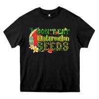 Black dont eat watermelon seeds with summer Heavy Core Tee - texasbilliewilder