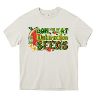 Cream dont eat watermelon seeds with summer Heavy Core Tee - texasbilliewilder