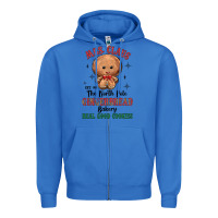 True Royal mrs claus the north pole gingerbread bakery real g Zipper Hoodie - MaliasSmallBusiness