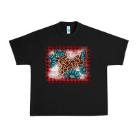 Black Christmas gemstone leopard background Urban Heavy Tee - AdoDesignShop