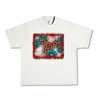 Pistachio Christmas gemstone leopard background Urban Heavy Tee - AdoDesignShop