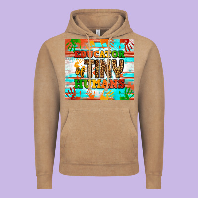 Educator Of Tiny Humans Tumbler Vintage Hoodie Designed By Bundleandbundleshop