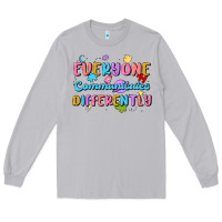 Moon Dust everyone communicates differently Long Sleeve Tee - MaliasSmallBusiness