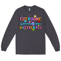 Smoke everyone communicates differently Long Sleeve Tee - MaliasSmallBusiness