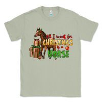 Matcha All I Want For Christmas Is A Horse Classic Tee - LillyAllenDesigns