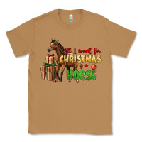 Toasted Coconut All I Want For Christmas Is A Horse Classic Tee - LillyAllenDesigns