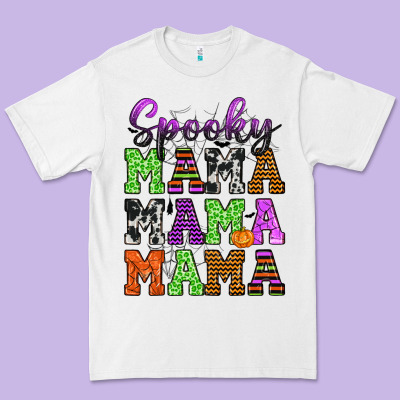 Spooky Mama Premium Tee Designed By Texasbilliewilder