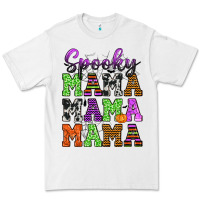 White Spooky Mama Premium Tee - texasbilliewilder