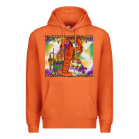 Carrot Mardi Gras crawfish Premium Hoodie - NancyCooperArtShop