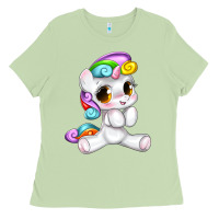 Matcha pride cute unicorn Ladies Tee - texasbilliewilder