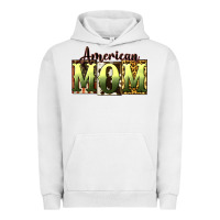 Pigment Lunar Rock American Mom Mother's Day Urban Hoodie - CowGirlArtShop