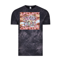 Cloud Black spring vibes Vintage Tee - Artiststas