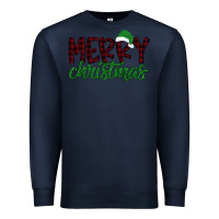 Navy Merry Christmas Premium Sweatshirt - Bettercallsaul