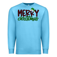 Ocean Blue Merry Christmas Premium Sweatshirt - Bettercallsaul