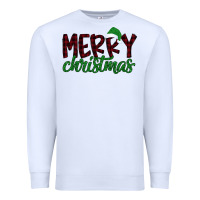 White Merry Christmas Premium Sweatshirt - Bettercallsaul