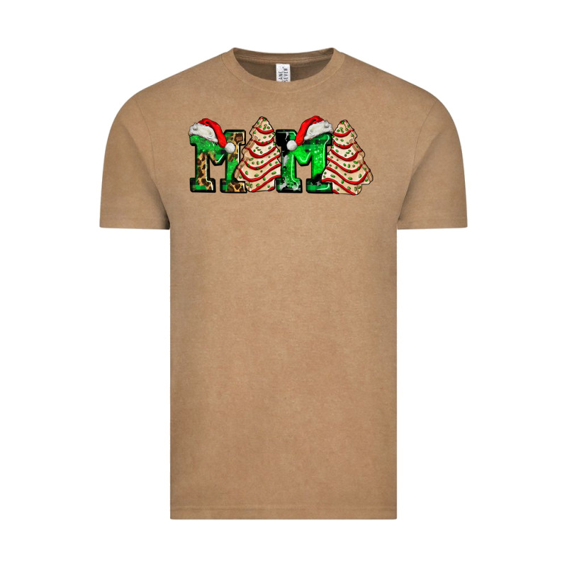 Mama With Christmas Tree Cake Ado Vintage Tee by AdoDesignShop | Teevron