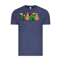 Vintage Denim mama with christmas tree cake ado Vintage Tee - AdoDesignShop