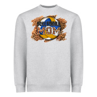 Heather Grey volleyball mom Heavyweight Sweatshirt - AdoDesignShop