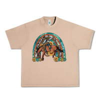Burro bucking bronco rodeo rainbow Urban Heavy Tee - Artiststas