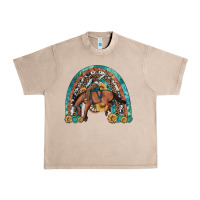French Oak bucking bronco rodeo rainbow Urban Heavy Tee - Artiststas
