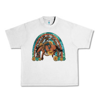 Lunar Rock bucking bronco rodeo rainbow Urban Heavy Tee - Artiststas