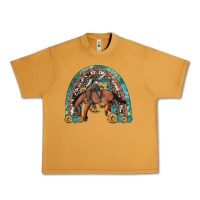Peanut Butter bucking bronco rodeo rainbow Urban Heavy Tee - Artiststas