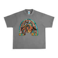 Tornado bucking bronco rodeo rainbow Urban Heavy Tee - Artiststas