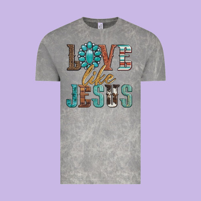 Love Like Jesus Vintage Tee Designed By Artiststas