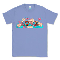 Colony Blue love and love letters Classic Tee - AdoDesignShop