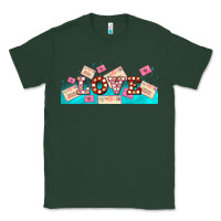 Sports Green love and love letters Classic Tee - AdoDesignShop