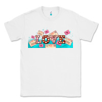 White love and love letters Classic Tee - AdoDesignShop